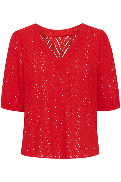 KAmasha Blouse True Red - 10510112 Thumbnail