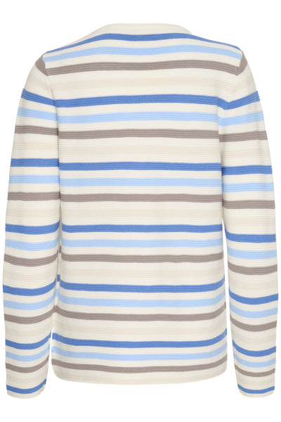 KAlinka Pullover Blue/Nature/Chalk Stripe Thumbnail