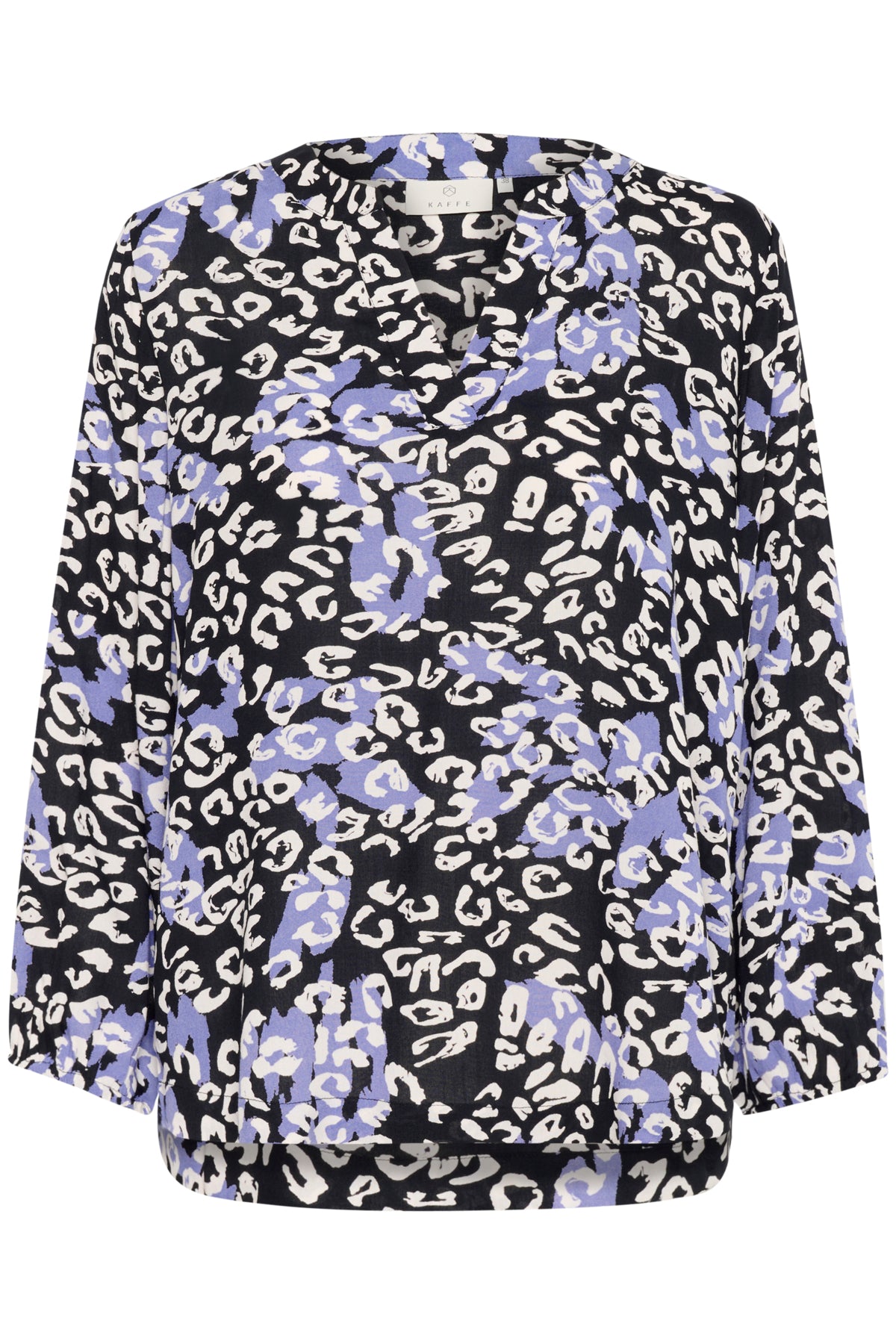 KAjanne Blouse Blue Leopard