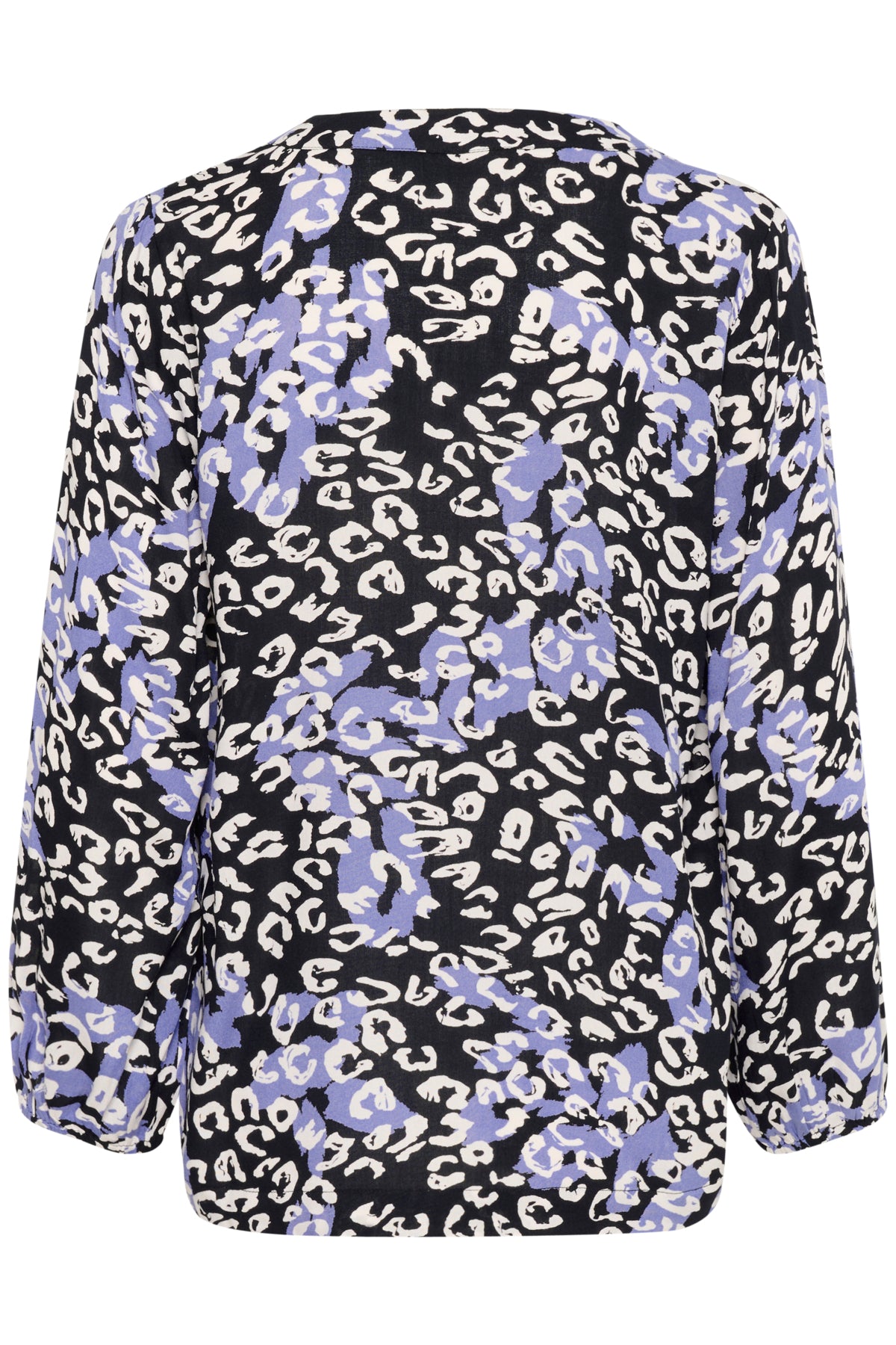 KAjanne Blouse Blue Leopard