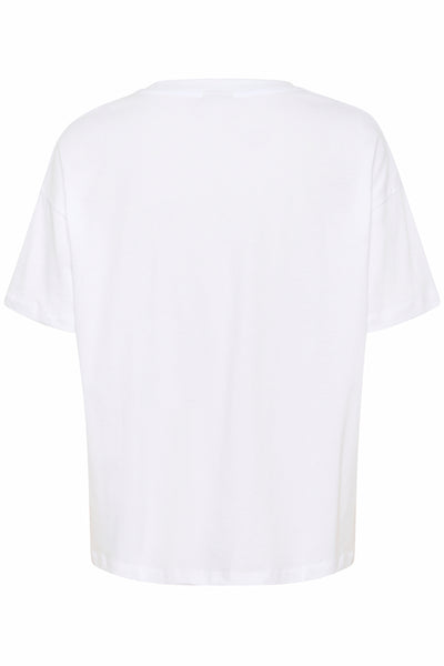 KAvivie T-Shirt Optical White/Flower Square - 10510215 Thumbnail