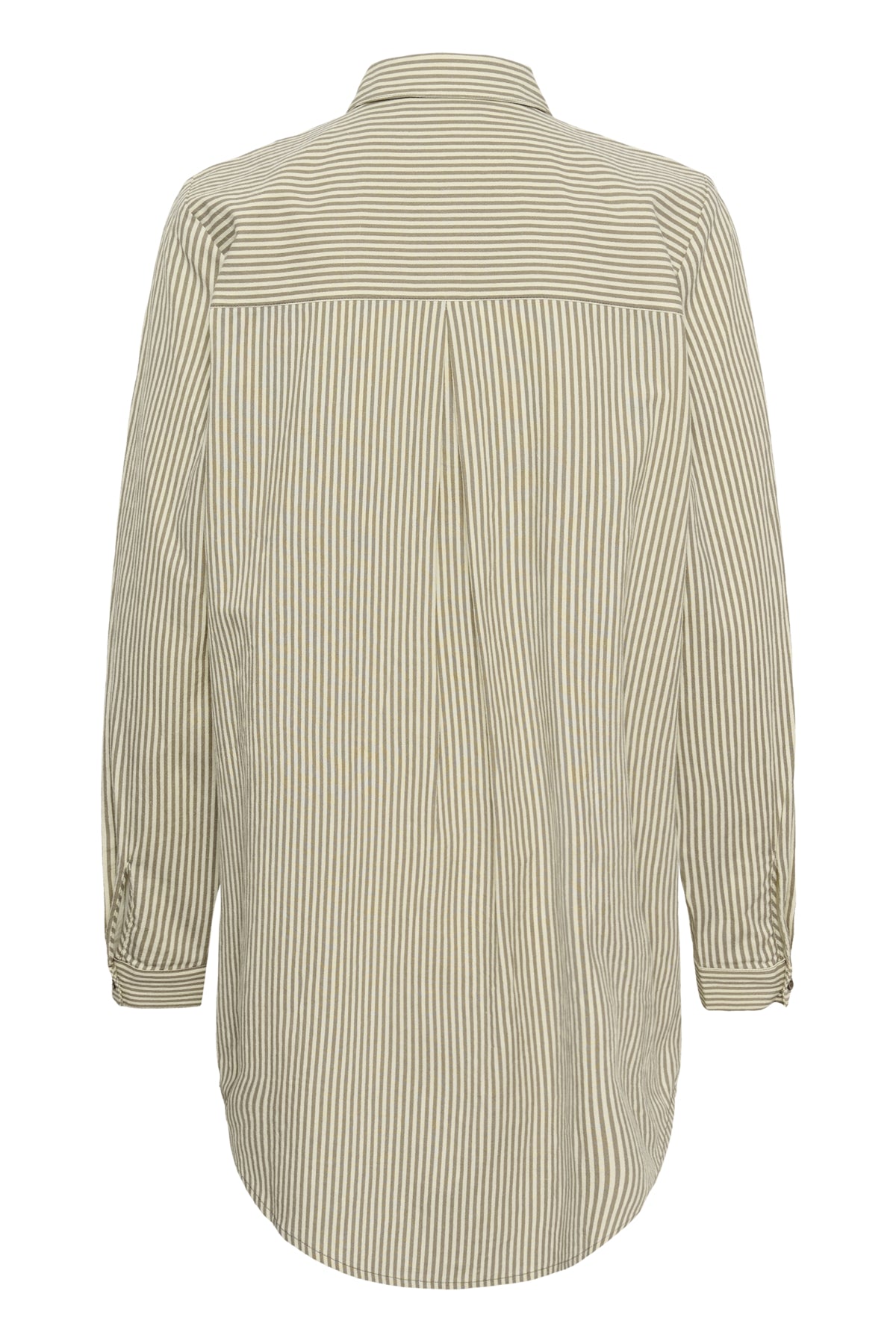 KAnaya Striped Shirt Tunic Brindle / Turtledove Stripe