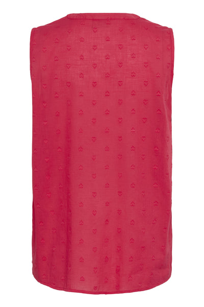 KAjolia Sleeveless Blouse RASPBERRY - 10510254 Thumbnail