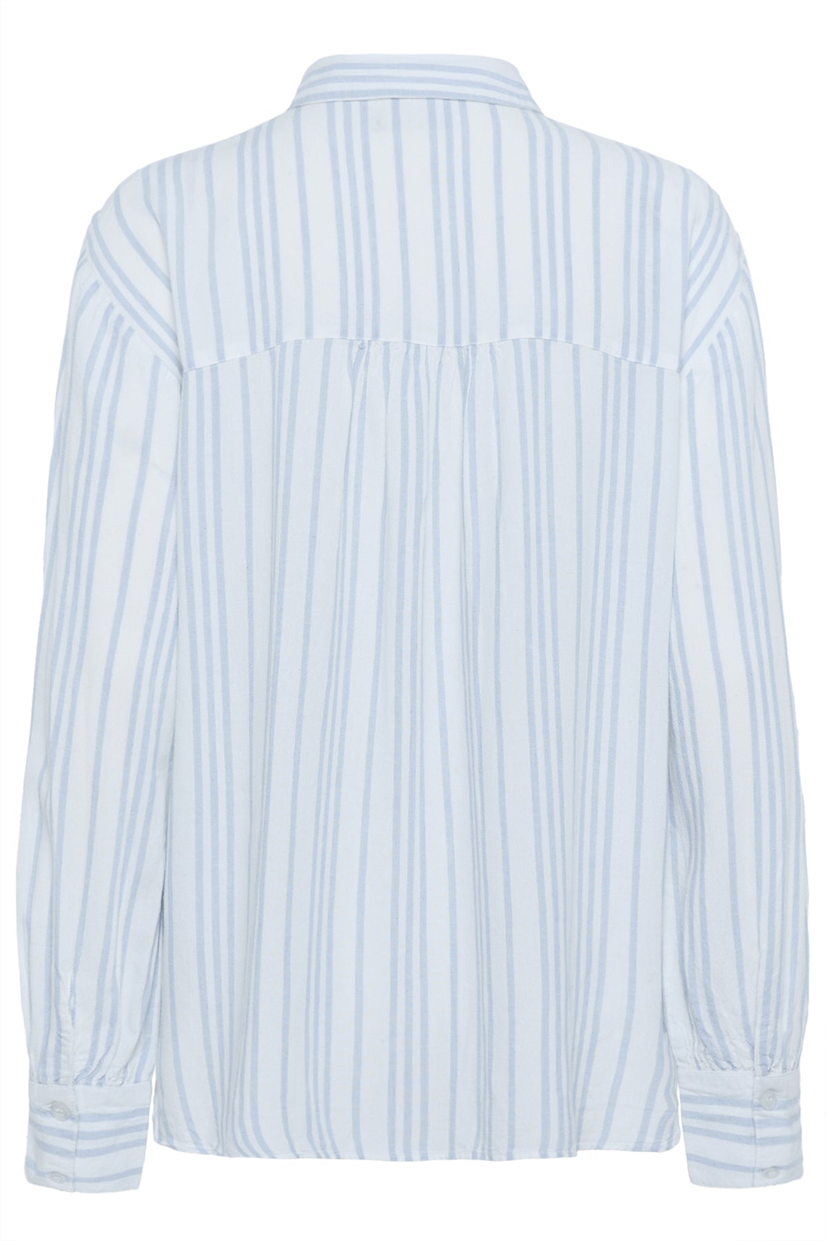 KAmilia Shirt Chalk/Soft Chambray Stripe - 10510255