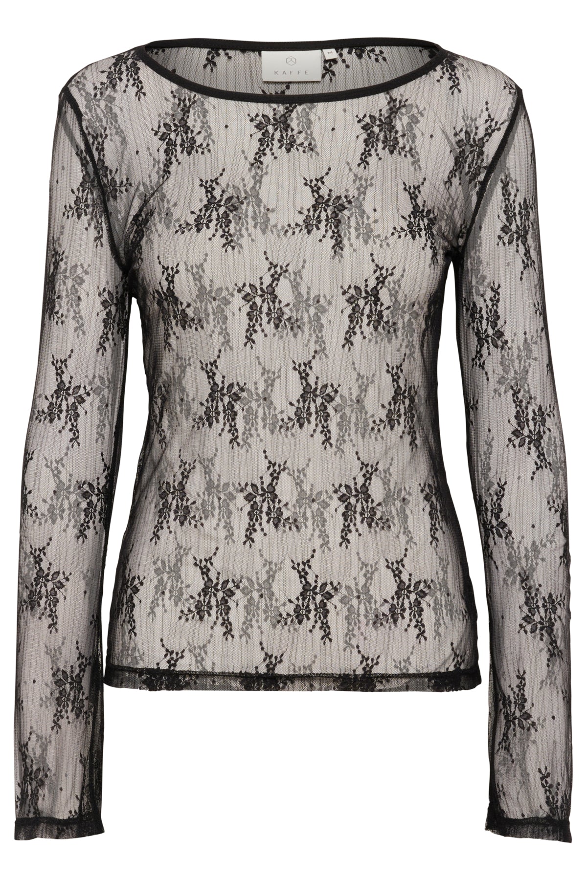 KApenelope Lace T-Shirt Black Deep - 100121 - 10510293
