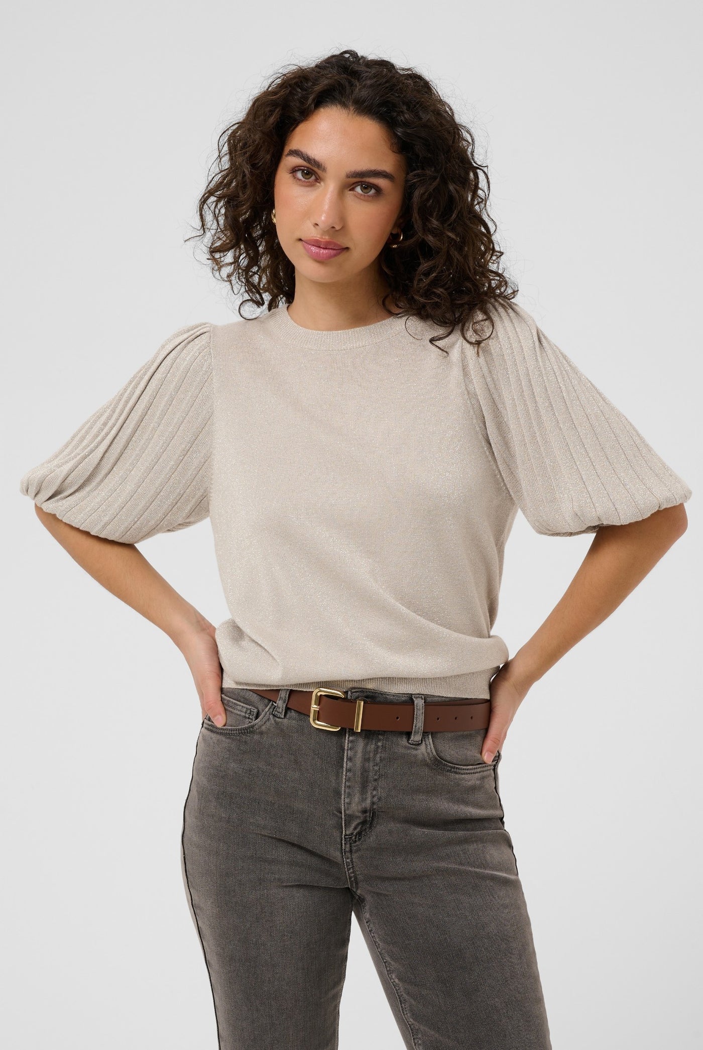 KAregina Pleat Pullover Feather Gray - 151305 - 10510339