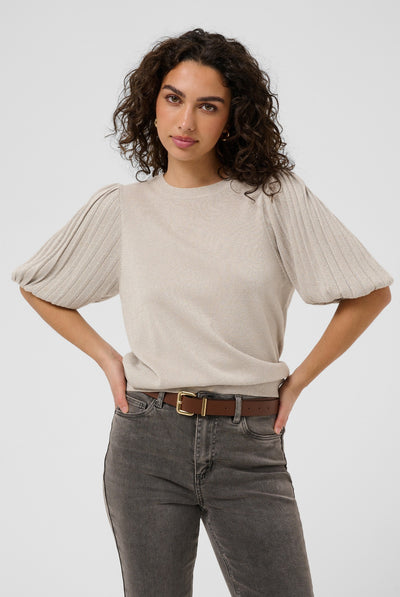 KAregina Pleat Pullover Feather Gray - 151305 - 10510339 Thumbnail