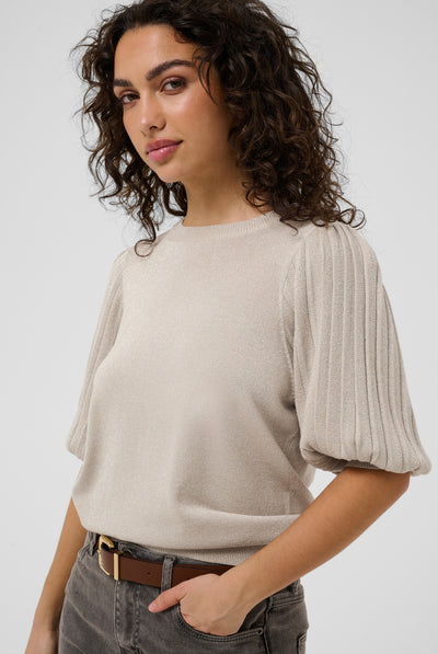 KAregina Pleat Pullover Feather Gray - 151305 - 10510339 Thumbnail