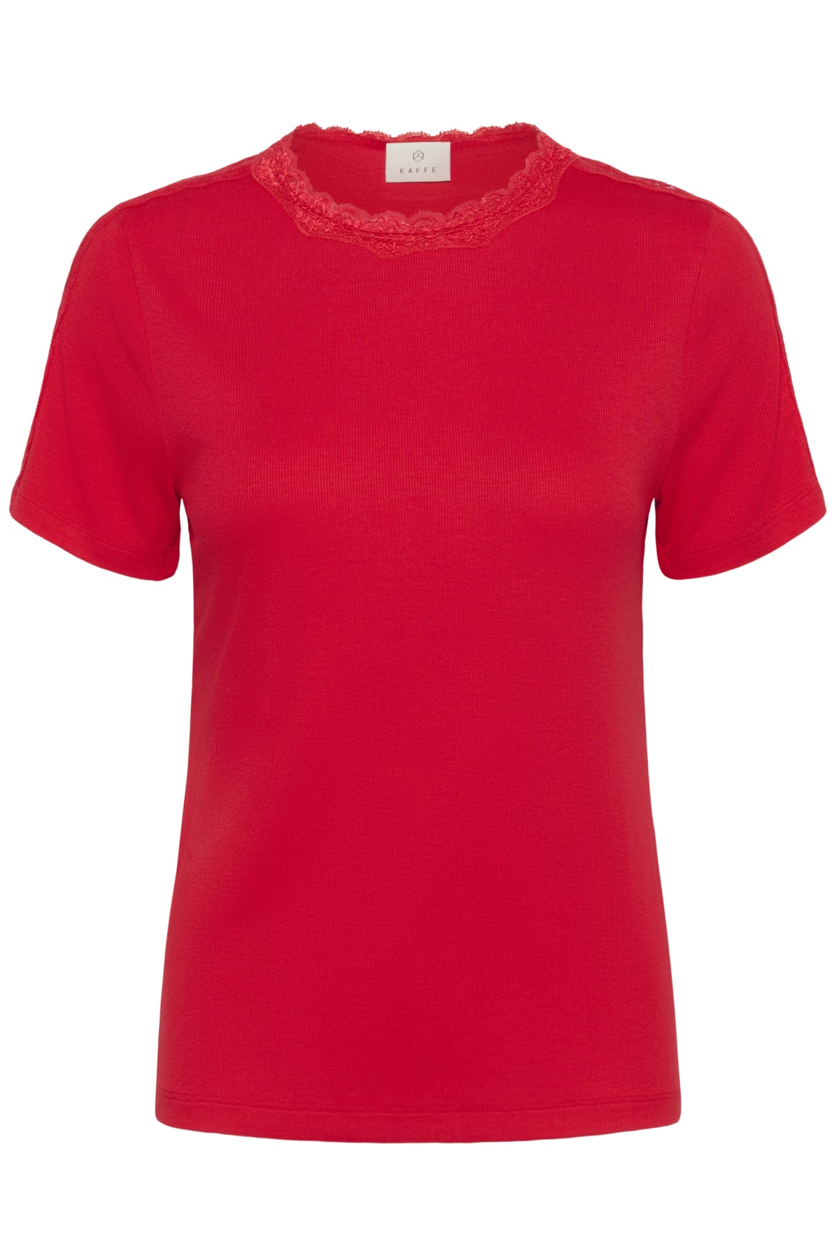 KAjenna Lace T-Shirt True Red - 10510400