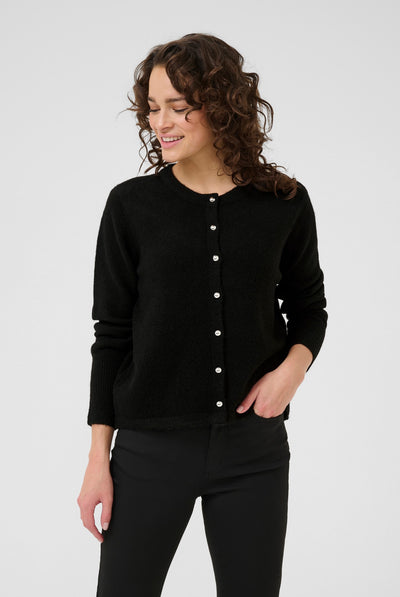 KAniel Knit Cardigan Black deep - 10510481 Thumbnail
