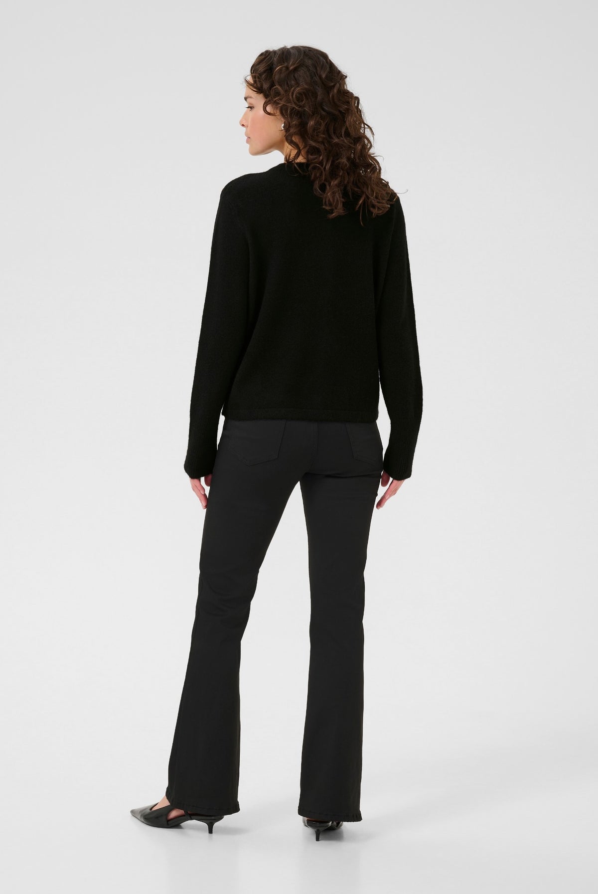 KAniel Knit Cardigan Black deep - 10510481