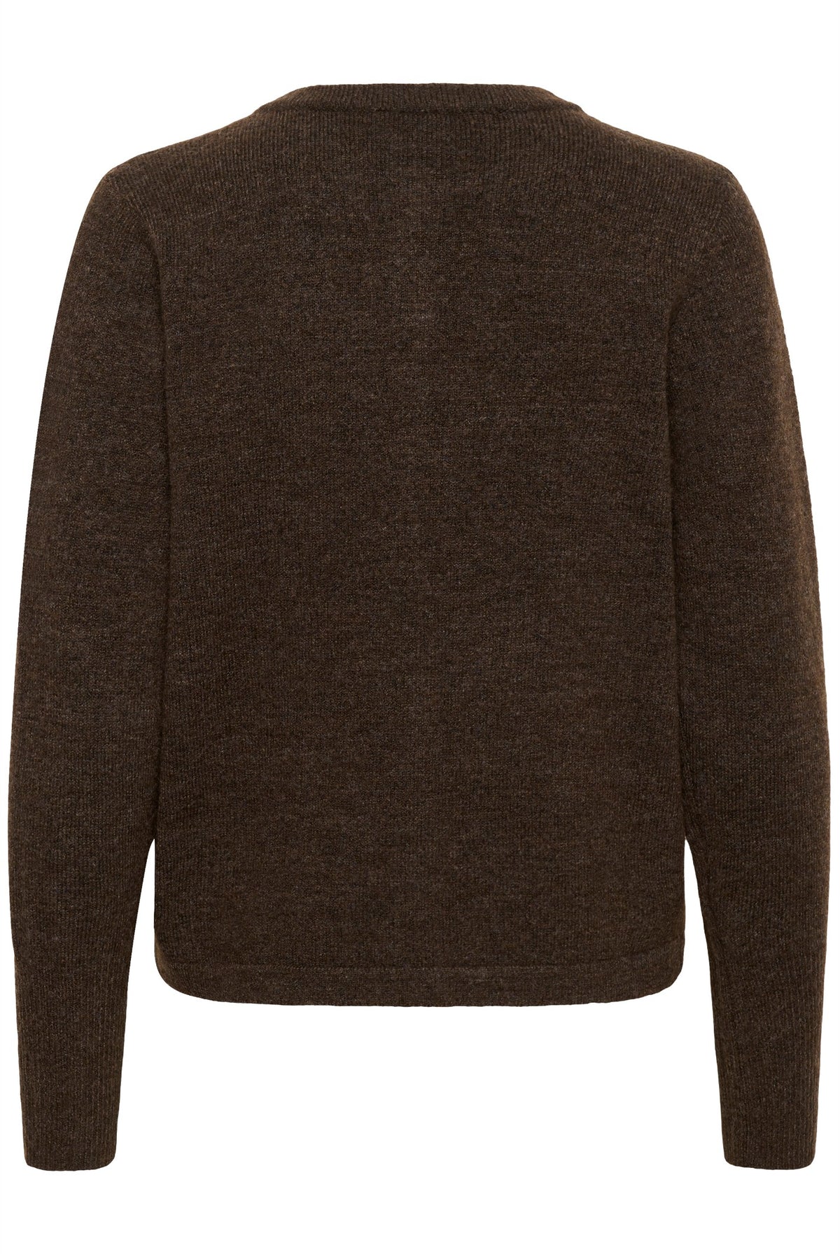 KAniel Knit Cardigan Chocolate Brown Melange