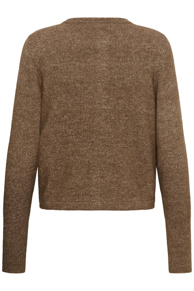 KAniel Knit Cardigan Beige Melange - 109952 - 10510481 Thumbnail