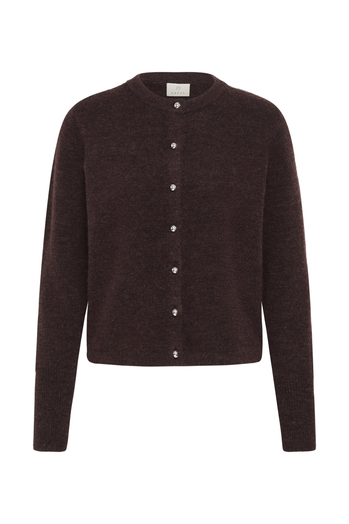 KAniel Knit Cardigan Fudge Melange - 1916191 - 10510481