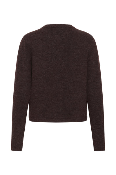 KAniel Knit Cardigan Fudge Melange - 1916191 - 10510481 Thumbnail