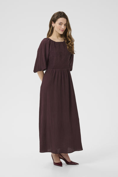 KAlianna Smock Dress FUDGE Thumbnail