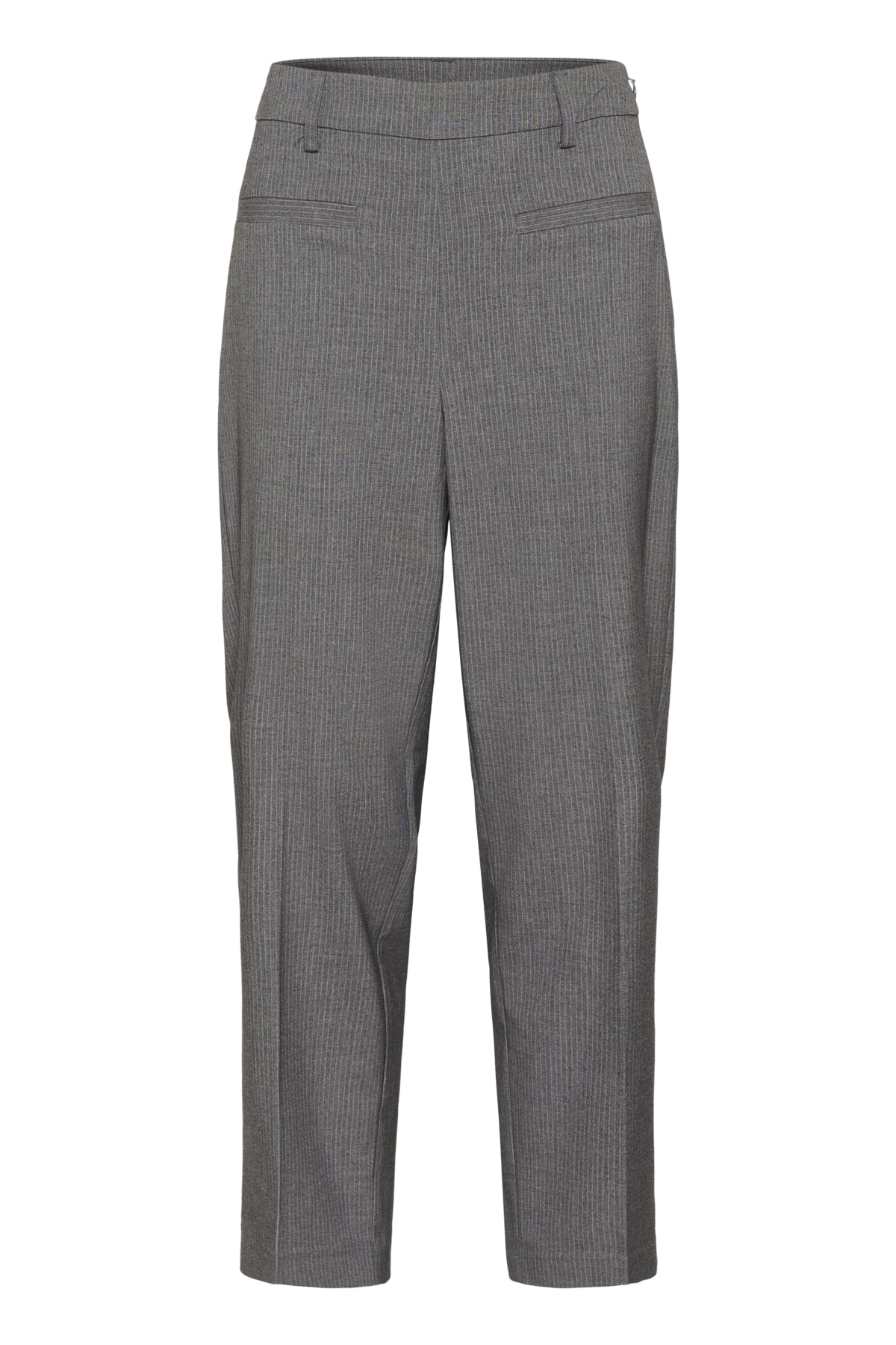 KAellie Pants Grey Melange / Chalk Stripe - 10510547