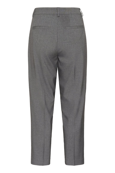 KAellie Pants Grey Melange / Chalk Stripe - 10510547 Thumbnail