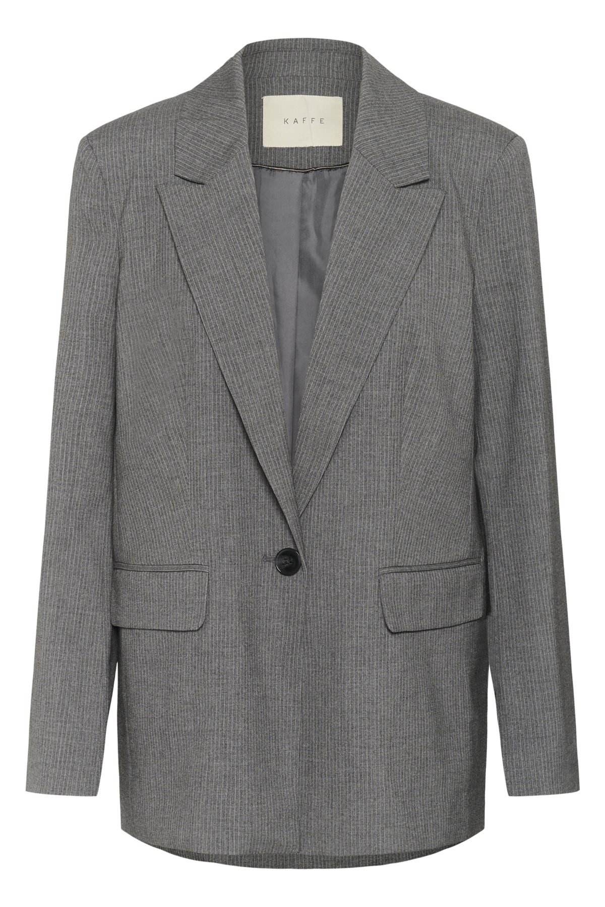 KAellie Blazer Grey Melange / Chalk Stripe - 10510549