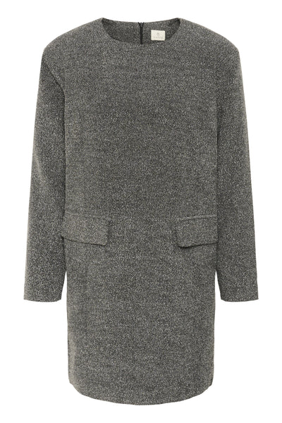 KAalba Dress Black Melange - 10510575 Thumbnail