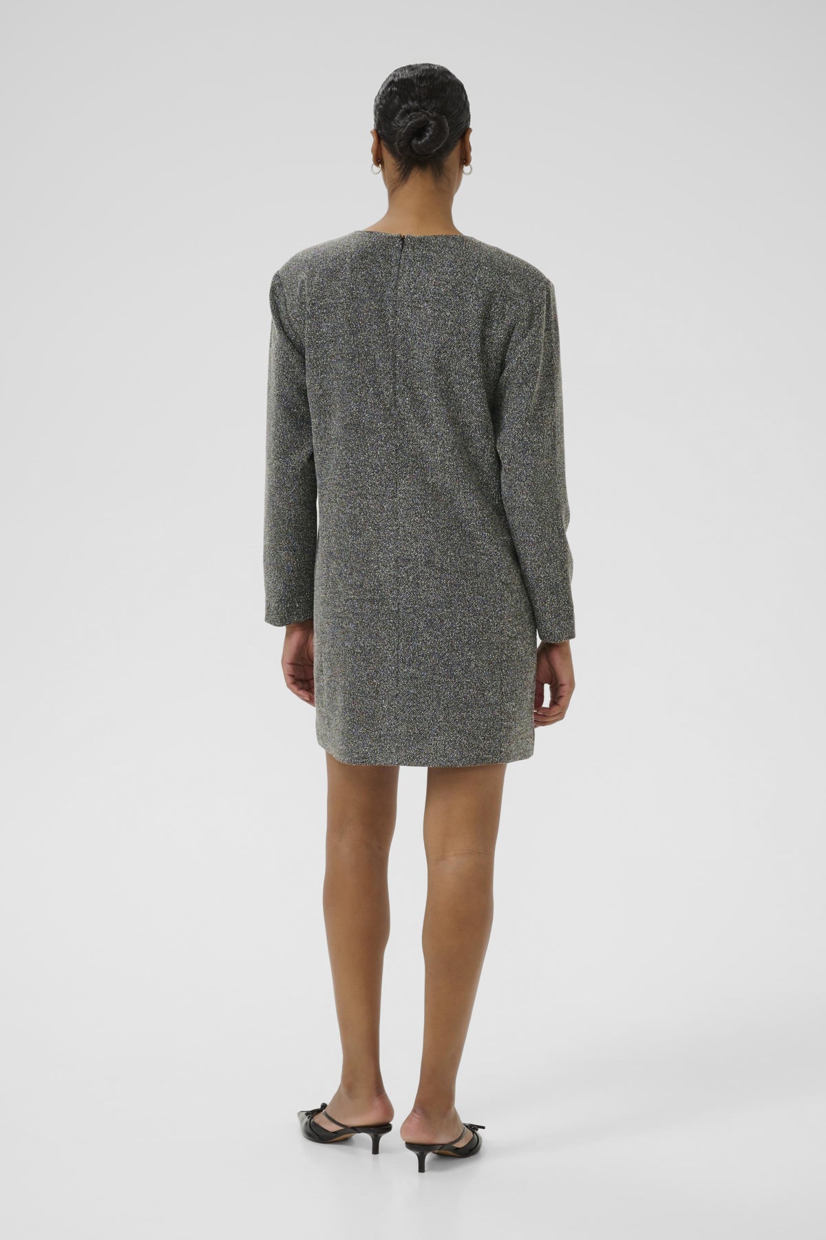 KAalba Dress Black Melange - 10510575