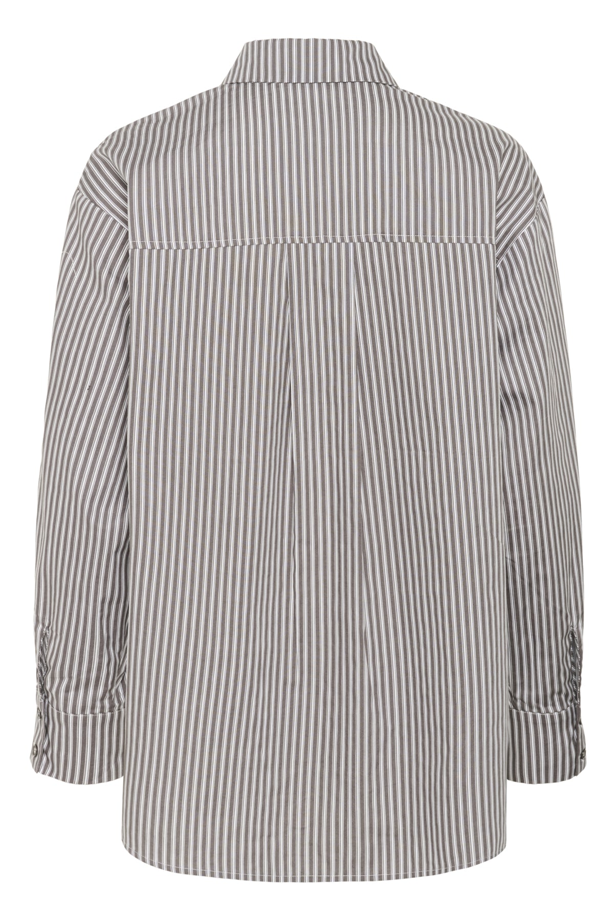 KAmarianne Shirt Grey/White stripe - 10510607