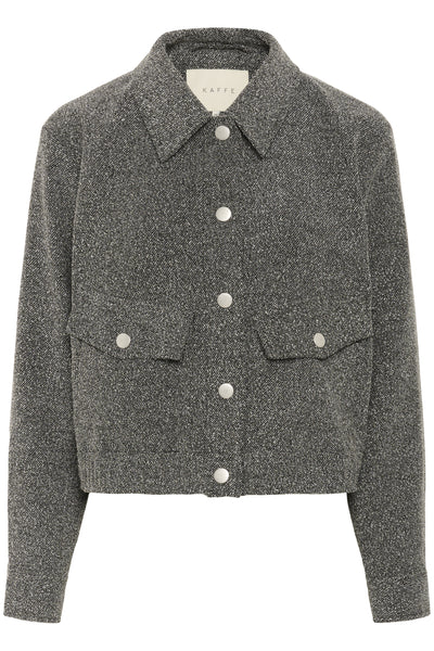 KAalba Jacket Black Melange - 10510608 Thumbnail