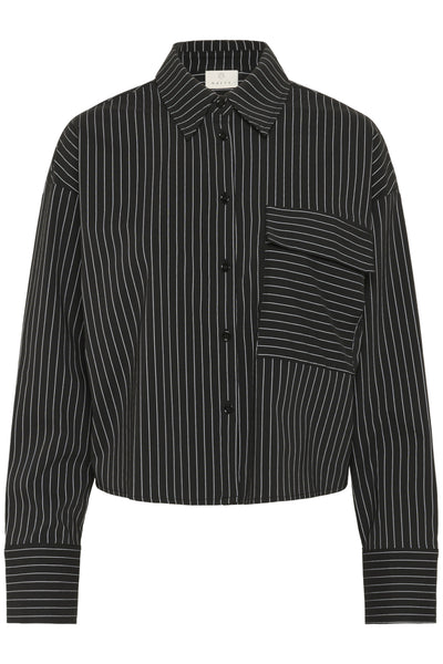 KAeliana Shirt Black / Chalk Pinstripe - 10510609 Thumbnail