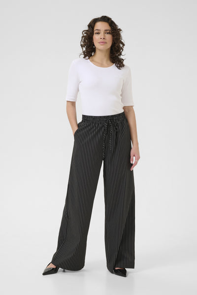 KAeliana Pants Black / Chalk Pinstripe - 10510610 Thumbnail