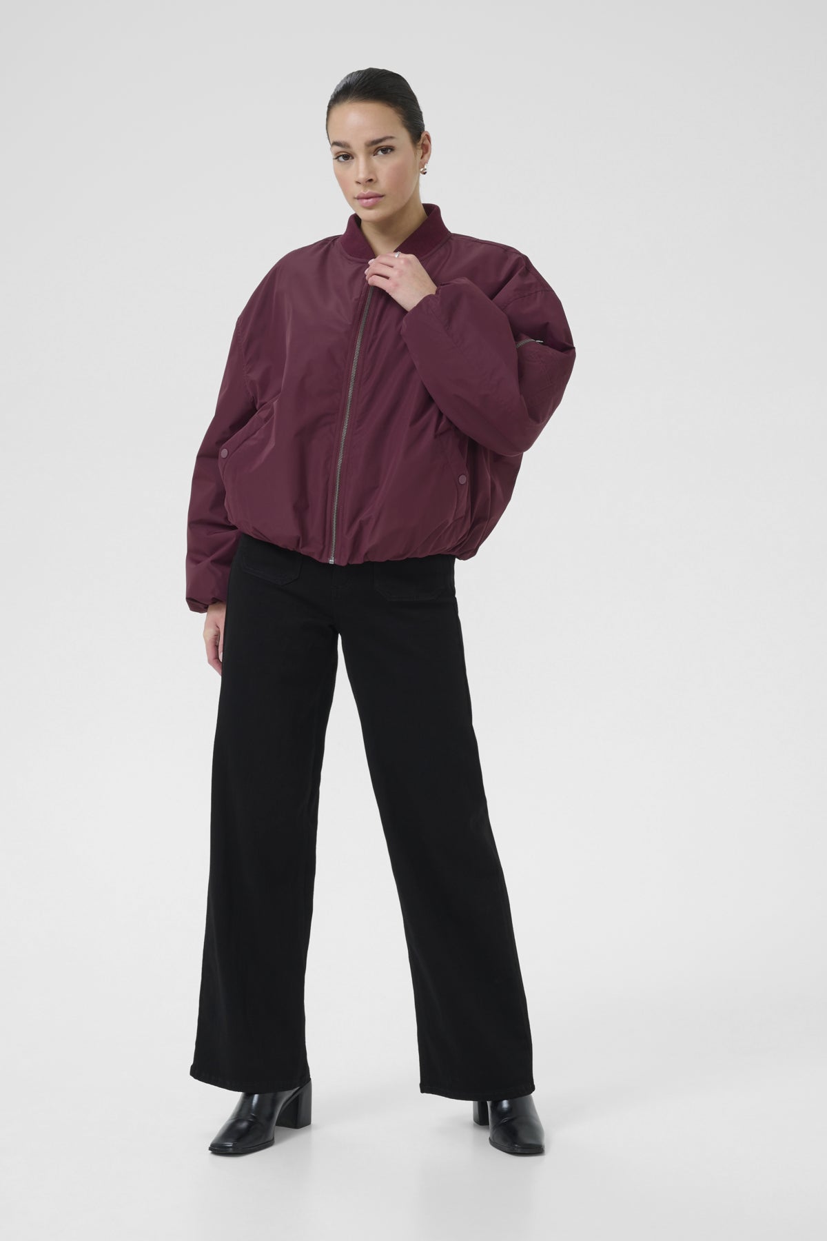 KAlorena Bomber Jacket Windsor Wine - 10510620