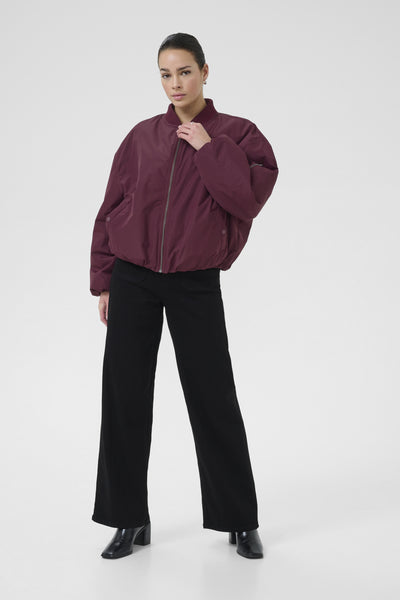 KAlorena Bomber Jacket Windsor Wine - 10510620 Thumbnail