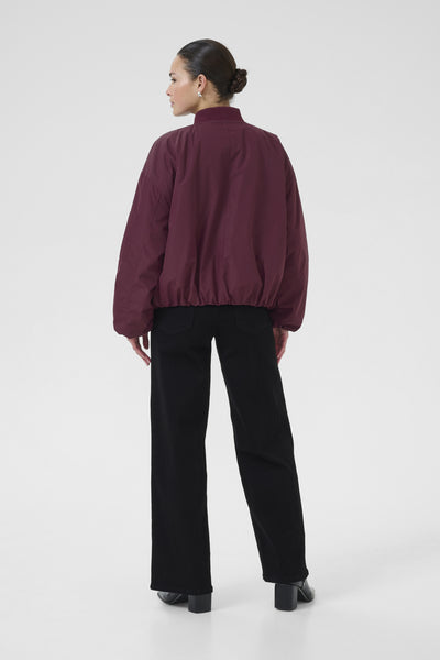 KAlorena Bomber Jacket Windsor Wine - 10510620 Thumbnail