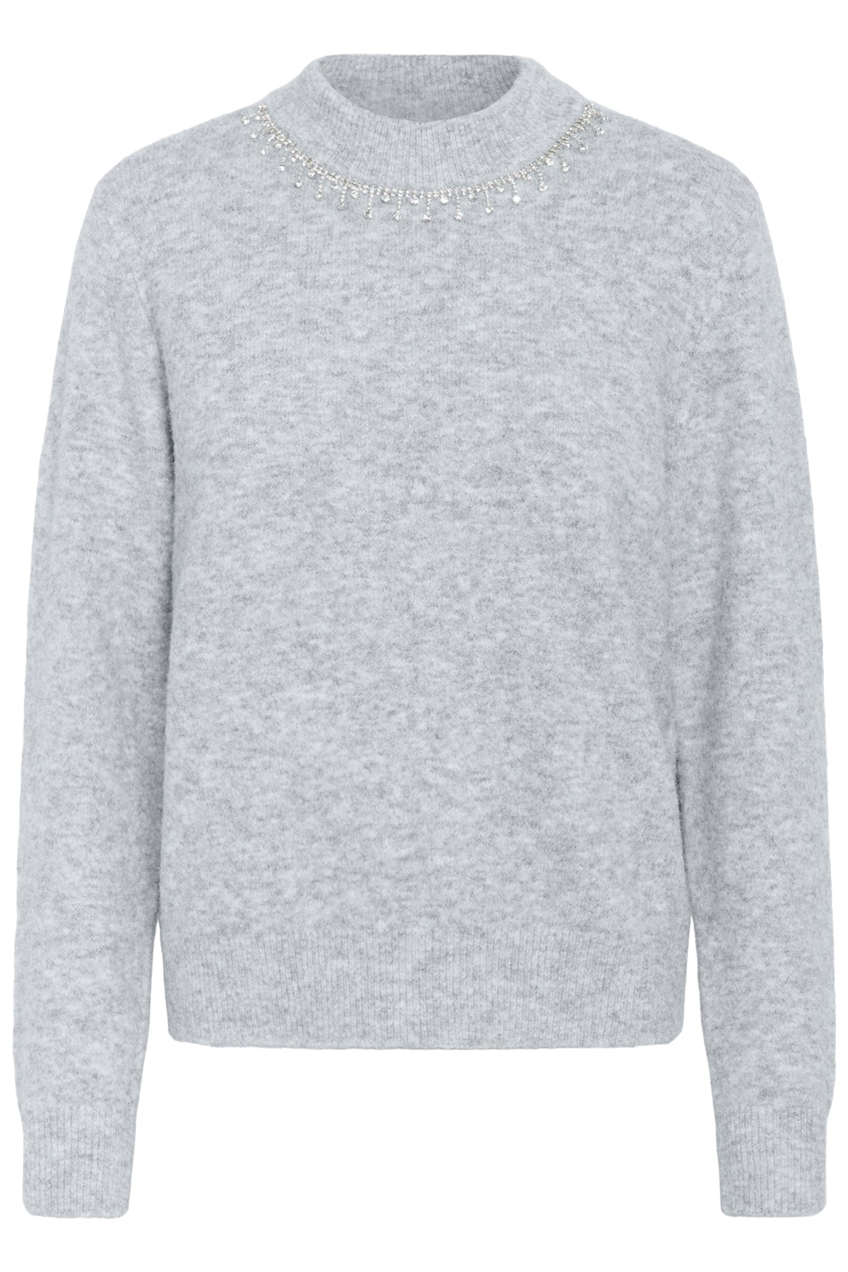 KAroxy Pullover Light Grey Melange - 10510623
