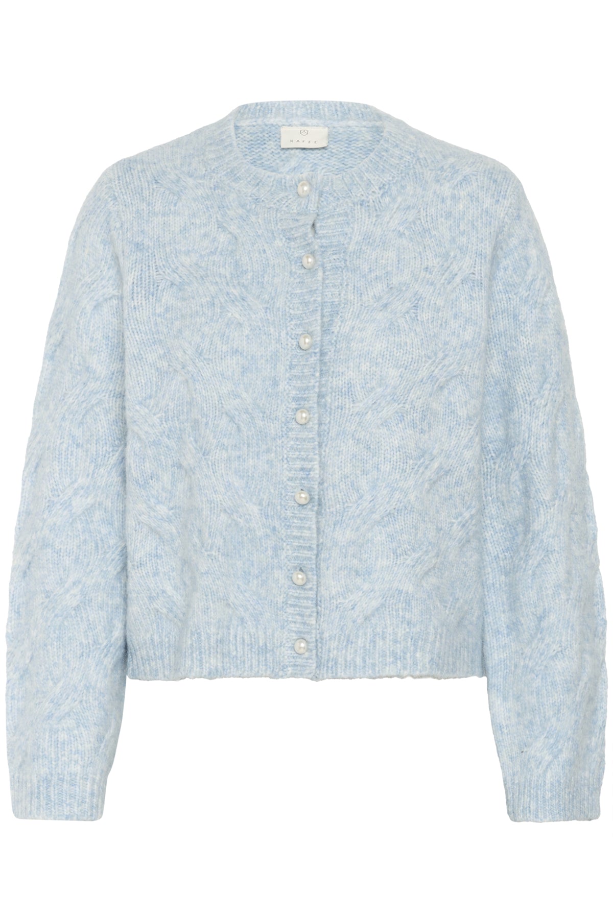 KAmartha Cardigan Windward Blue Melange - 10510626