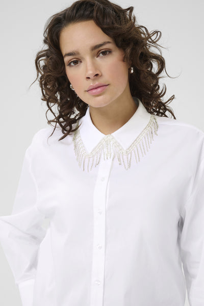 KAroxanne Shirt Optical White - 10510630 Thumbnail