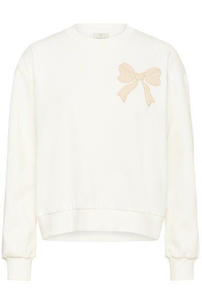 KAelenora Sweatshirt Chalk / Feather Gray Bow - 10510672 Thumbnail