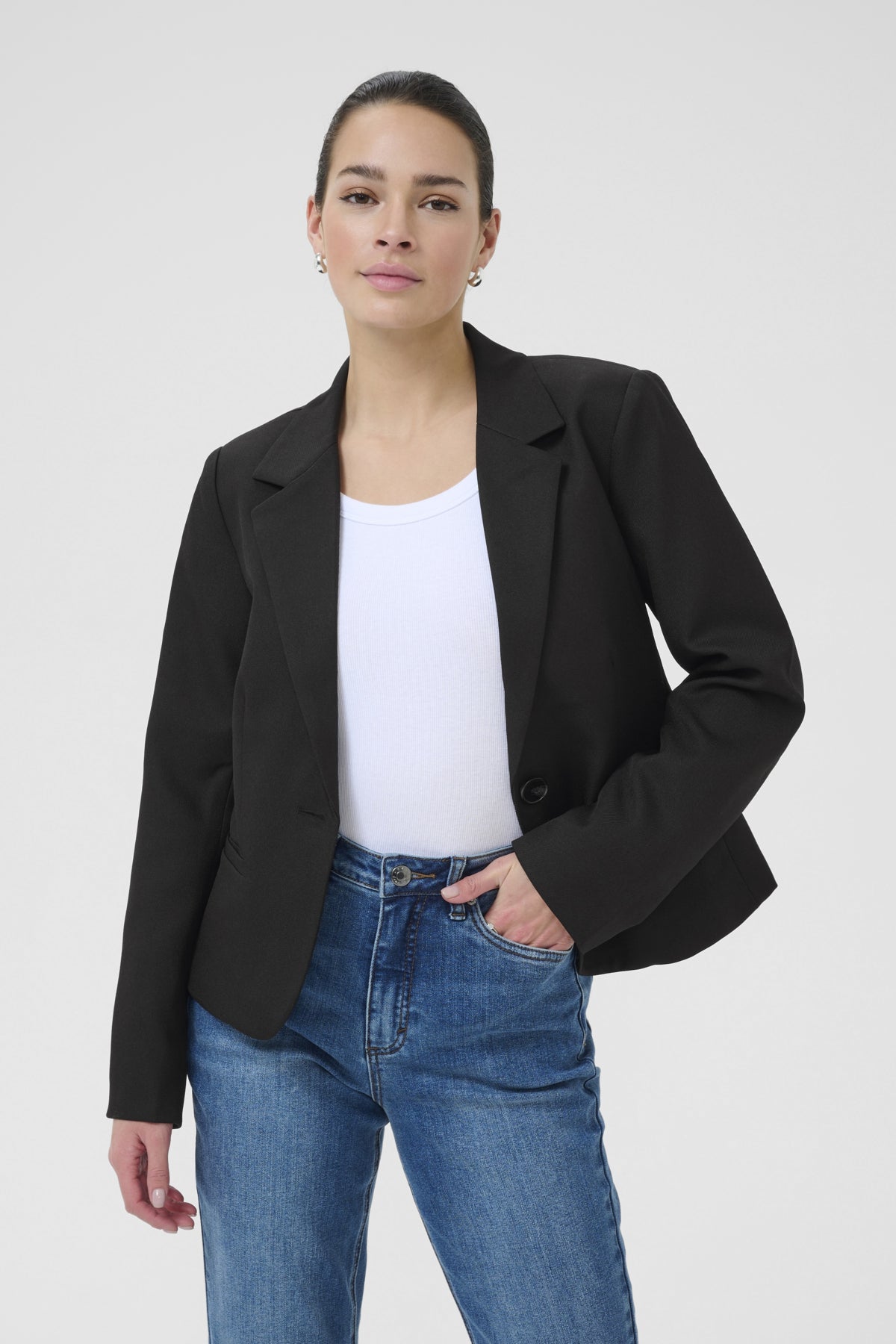 KAsofia Shaped Blazer Black deep - 10510686
