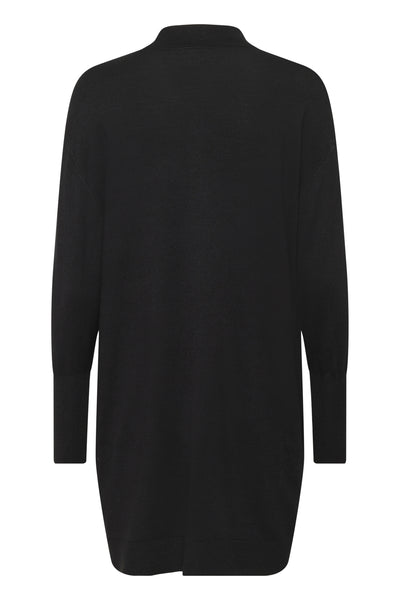 KAlizza Polo Knit Dress Black deep - 10510688 Thumbnail
