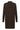 KAlizza Polo Knit Dress Chocolate Brown Melange - 10510688
