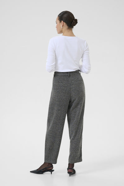 KAalba Pants Black Melange - 10510724 Thumbnail