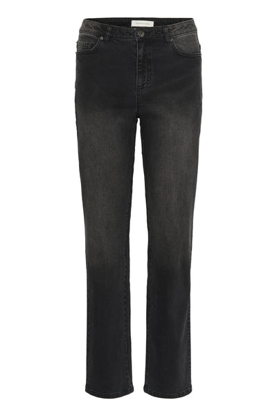 KAmaris Reg Fit Jeans Dark Grey Wash - 10510727 Thumbnail