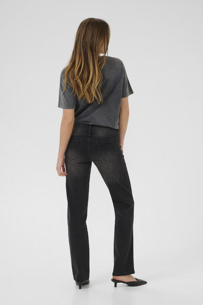 KAmaris Reg Fit Jeans Dark Grey Wash - 10510727 Thumbnail