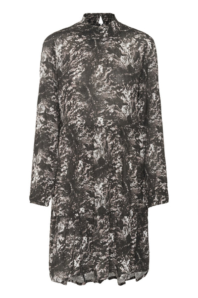 KAlinda Amber Dress Black/Grey Abstract Graphic - 10510741 Thumbnail