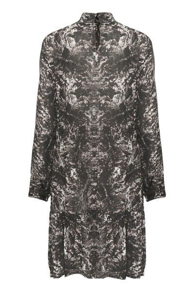 KAlinda Amber Dress Black/Grey Abstract Graphic - 10510741 Thumbnail
