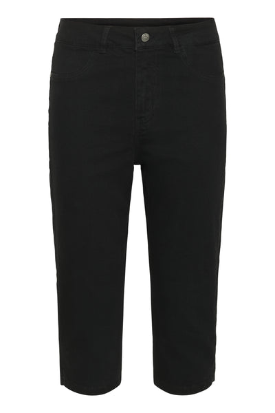 KAlaurine Capri Jeans Black deep - 10510760 Thumbnail