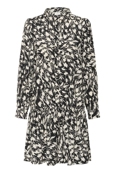 KAjamie Shirt Dress Black/Turtledove Graphic - 108 - 10510795 Thumbnail