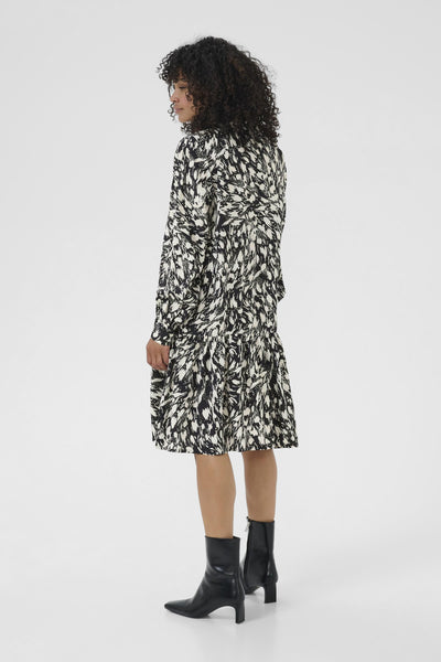 KAjamie Shirt Dress Black/Turtledove Graphic - 108 - 10510795 Thumbnail