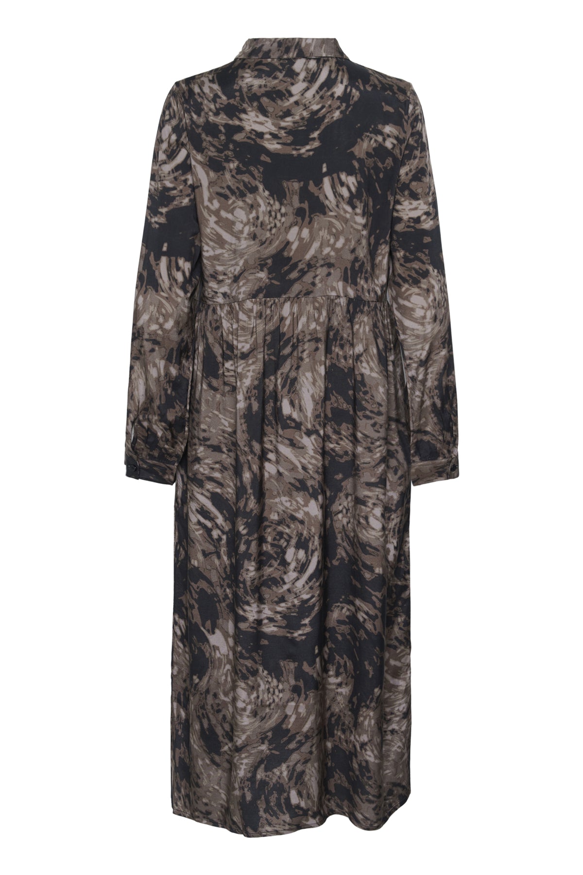 KAjamie Shirt Dress Brown Graphic Print - 108502 - 10510800