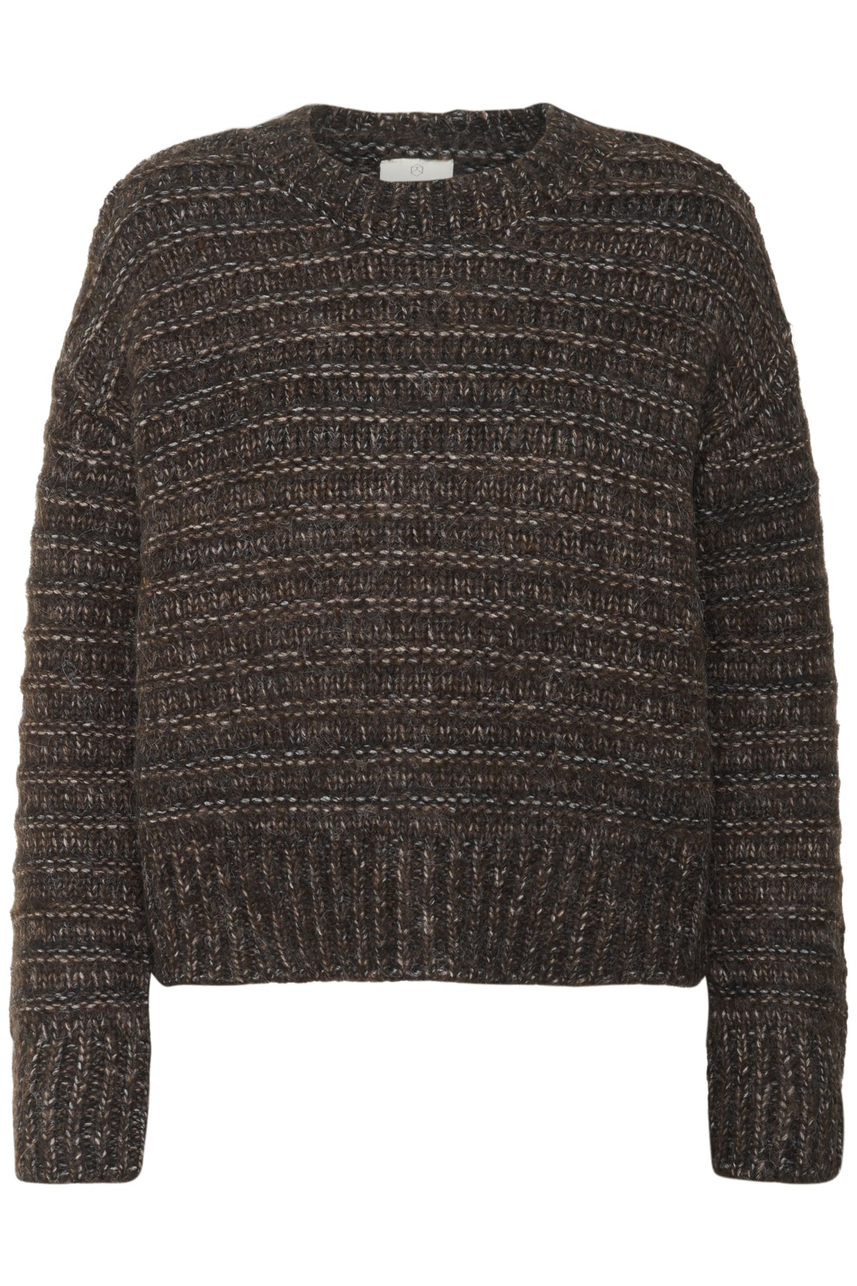 KAmarena Pullover Black Coffee Melange - 1911111 - 10510810