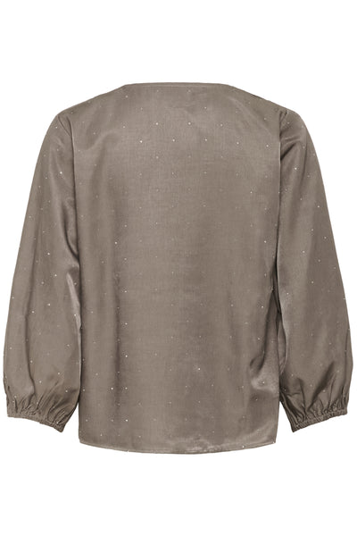 KAida Blouse Morel - 190808 - 10510817 Thumbnail